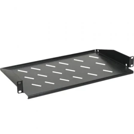 Phasak PHO 5325 - Bandeja Fija Frontal 1U para Rack Mural 19", Profundidad Útil 268 mm, Color Negro Phasak PHO 5325 - Bandeja Fija Frontal 1U para Rack Mural 19", Profundidad Útil 268 mm, Color Negro